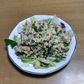 55才のおじさん's cooksnap of when they made ニラ玉豚バラもやしのオイスターソース炒め.