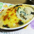 メトセラ大好き♪'s cooksnap of when they made ☆牡蠣とほうれん草のグラタン☆.