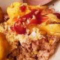 ひめポ's cooksnap of when they made ふわふわ オムライス 電子レンジで簡単♪.