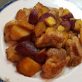 ⭐つきあかり⭐'s cooksnap of when they made とまらない♪鶏肉とさつま芋のポン酢炒め.