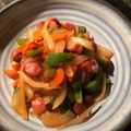 栗丸うさぎ's cooksnap of when they made ウィンナーの酢豚風いため.