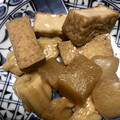 Marmo's cooksnap of when they made ちくわぶ、大根、厚揚げの煮物.
