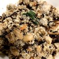 Marmo's cooksnap of when they made 野菜たっぷり！ごま油香る主食おから。.