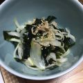 ayakyu83's cooksnap of when they made 簡単☆わかめとツナのにんにくポン酢炒め.