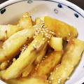 akami's cooksnap of when they made 大学芋風さつまいものきんぴら.