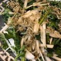 猫柳商店's cooksnap of when they made 春菊とじゃこのサラダ.