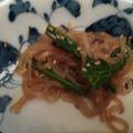 ☆めぐめぐ♪☆'s cooksnap of when they made メタボ対策ホウレン草と糸コンのゴマ和え♪.