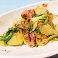 サニーキャット's cooksnap of when they made 簡単☆砂肝とチンゲン菜の炒めもの.