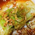 naki1227's cooksnap of when they made 簡単！ヘルシー♪蒸し白菜の甘酢あんかけ.