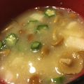 ゆいまーるん's cooksnap of when they made なめこ・長芋・オクラのお味噌汁.