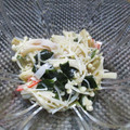 ジョングレ's cooksnap of when they made ワカメとエノキの酢の物.
