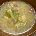 toshio39's cooksnap of when they made ふんわり卵とキャベツのコンソメスープ♪.