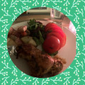 Homechef's cooksnap of when they made ★簡単！＊骨付き鶏もも肉の照焼き＊♪.