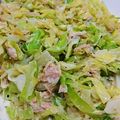 とかげのおかあさん's cooksnap of when they made 超簡単☆ツナマヨで無限キャベツ♪.