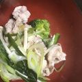 knuckleさん's cooksnap of when they made 豚しゃぶ温野菜.