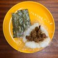 サヤスカマカン's cooksnap of when they made 牛しぐれ煮オニギリ★.