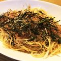 オーガベル's cooksnap of when they made カルシウムたっぷり！梅じゃこパスタ.