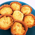 cookie☆5's cooksnap of when they made しっとりフワフワ＊りんごのマフィン＊.