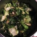 クックGD0TYG☆'s cooksnap of when they made おつまみに！キャベツの外葉炒め.