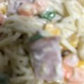 ma___111's cooksnap of when they made バーニャカウダソースで♪マカロニサラダ.