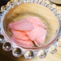 もちっこ橙色's cooksnap of when they made すし酢でレディサラダの甘酢漬け.
