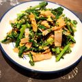 胃袋わっしょい's cooksnap of when they made 大根の葉とたまごのオイスター炒め♡.