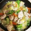 ティアリン's cooksnap of when they made 簡単！鶏もも肉の八宝菜風.