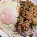 67luna's cooksnap of when they made おうちカフェ❤️豚そぼろライス.