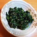 伊予美人's cooksnap of when they made カンタン酢を使った春菊のごま和え.