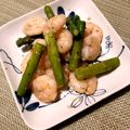 クック35VSW9☆'s cooksnap of when they made 海老とアスパラのにんにく炒め.