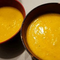 みゃじま's cooksnap of when they made ルクルーゼで♪皮ごとかぼちゃのポタージュ.