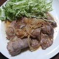 あーこ2929's cooksnap of when they made THE・生姜焼き☆豚ロースVer..