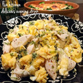 37⭐'s cooksnap of when they made 簡単！マヨむね肉とふわたま炒め.