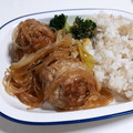 lululunla's cooksnap of when they made 肉団子と白菜の中華風煮込み春雨も入れて.