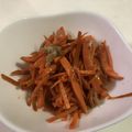 papikun's cooksnap of when they made 簡単和食♪にんじんとツナのキンピラ.