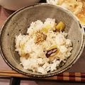 おすわりつんこ's cooksnap of when they made 麺つゆで★さつまいもごはん.