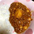 ひめポ's cooksnap of when they made ひよこ豆と挽肉のキーマカレー☆.