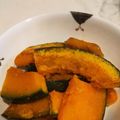 RIA730's cooksnap of when they made スライスかぼちゃのチーズ焼き.