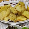ゆけり３兄弟's cooksnap of when they made *焼き揚げる*皮付きフライドポテト.