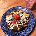 ☻☻☻☻☻☻☻☻☻☻'s cooksnap of when they made ふわっふわ山芋の明太焼き♡お好み焼き風.