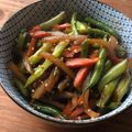 栗丸うさぎ's cooksnap of when they made インゲンのきんぴら.