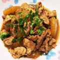 トモサキ's cooksnap of when they made 簡単で絶品！豚肉と大根の煮物.