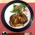 スペインナナ's cooksnap of when they made 【簡単】絶品♪きのこたっぷりハンバーグ.