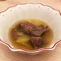 yokon☆'s cooksnap of when they made 牛スジとセロリのスープ★圧力鍋.