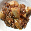 lucida's cooksnap of when they made やさしい味♡里芋のそぼろ煮.