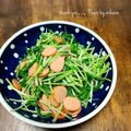 GoGo島みかん's cooksnap of when they made 水菜のペペロンチーノ？.