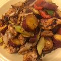 おーちゃん♡'s cooksnap of when they made さつまいもと豚肉の粒マスタード炒め.