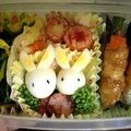 chinari03's cooksnap of when they made キャラ弁のうずら卵.