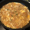 クックJ6OP45☆'s cooksnap of when they made 揚げ玉卵丼.