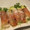 紅葉ｙ's cooksnap of when they made オードブルに生ハムアボカド巻き☆.